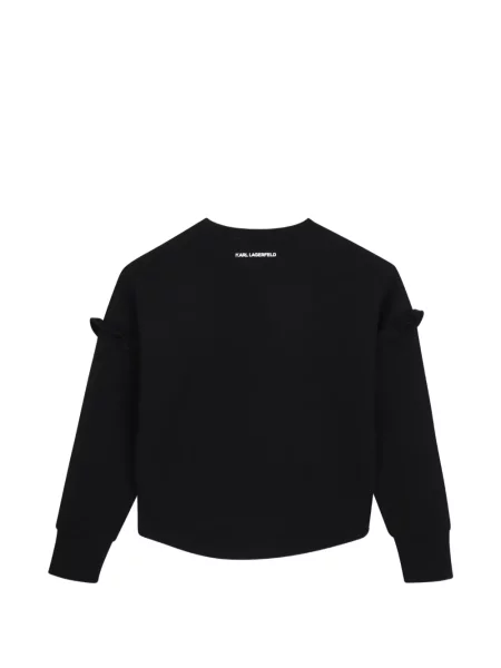 Bluza dziecięca Karl Lagerfeld czarna