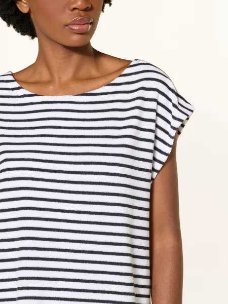 Juvia Koszulka Kimberly Z Frotte blau biała