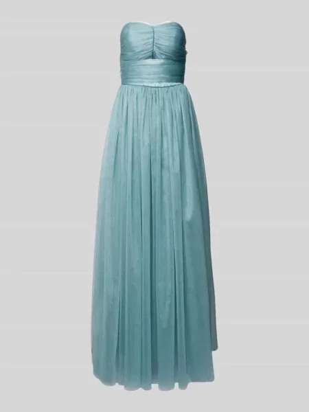 Sukienka wieczorowa z zamkiem błyskawicznym z tyłu Troyden Collection