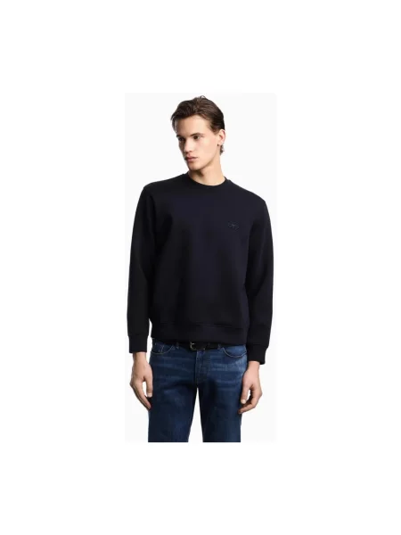 Bluza Emporio Armani niebieska