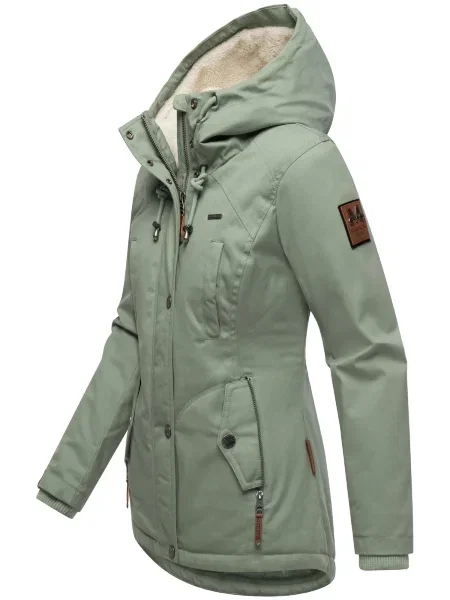 Geacă parka Marikoo verde