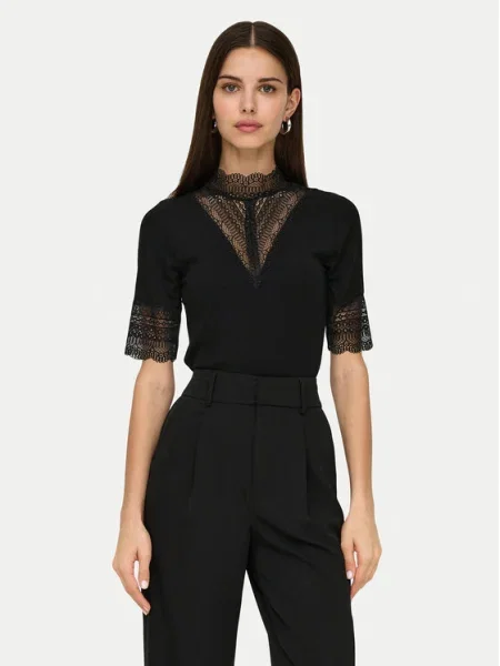 ONLY Bluză Tilde negru