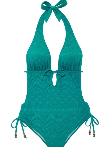 LASCANA Costum de baie întreg smarald verde