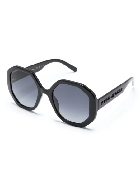 Saulės akiniai Marc Jacobs Eyewear su autografu juoda