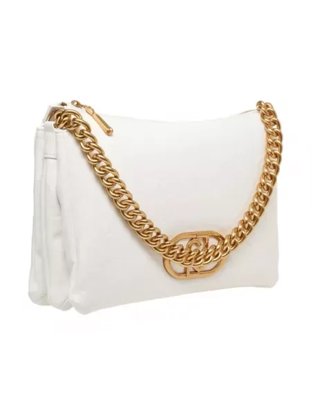 Torebka skórzana Liu Jo elegancka ze skóry ekologicznej biała