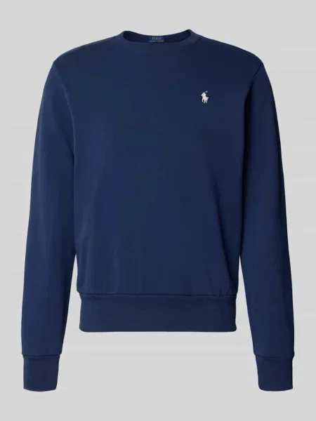 Polo Ralph Lauren bluza granatowy gładka niebieska