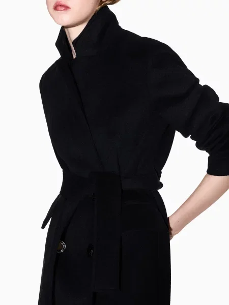 Пальто Armani Exchange черное