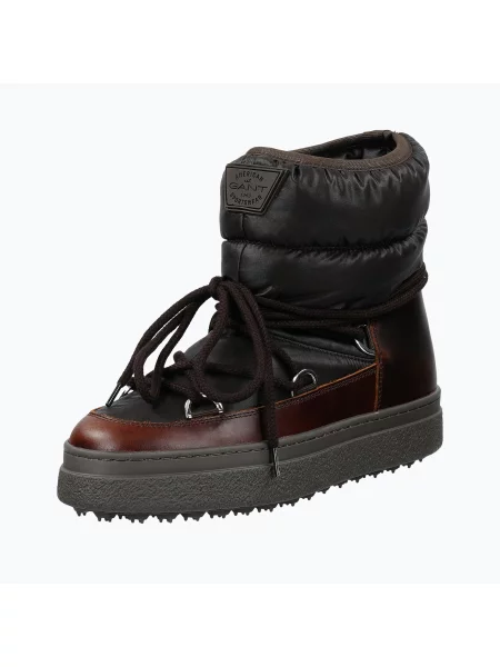 Ghete pentru femei GANT Snowhill dark brown maro