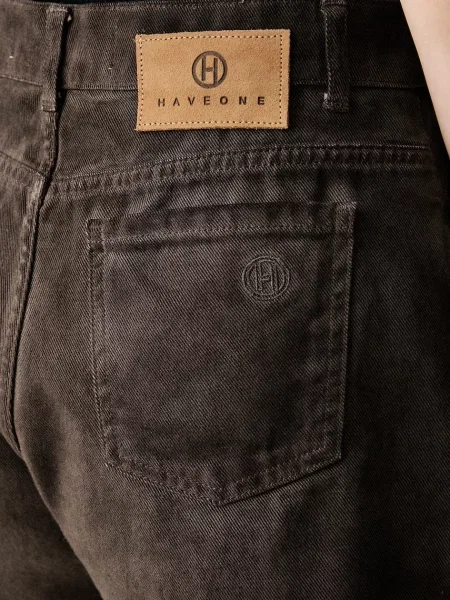 Haveone rövidnadrág női farmer barna