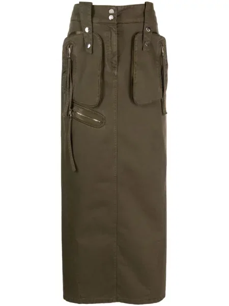 Fusta maxi Blumarine verde