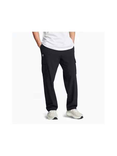 Штани Under Armour Vibe Woven Cargo чорні/білі білі