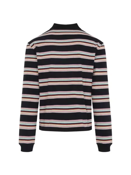 Lung tricou polo Marni negru