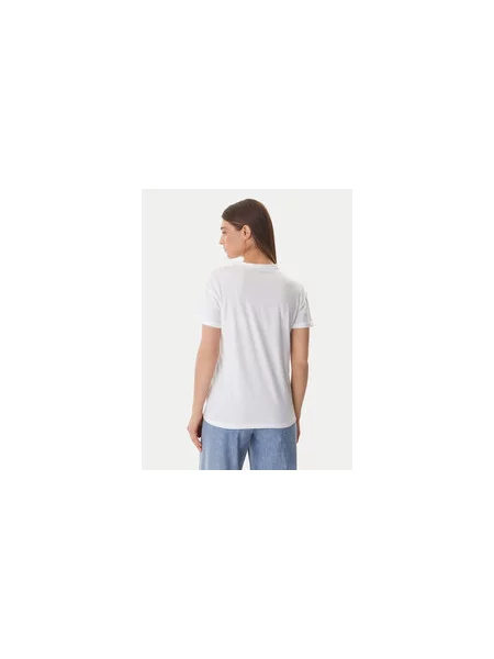 Guess Majica Regular Fit bela