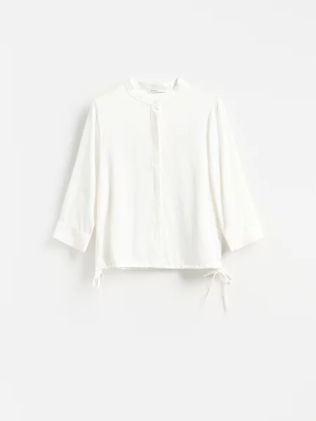 Reserved сорочка кремовий 