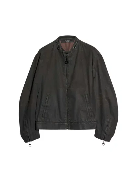 Kurtka jeansowa Gucci brązowa