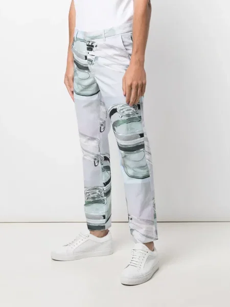 Kalhoty Rochambeau s potiskem