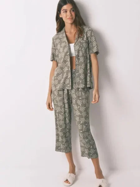 Пижама women'secret дамска зелено