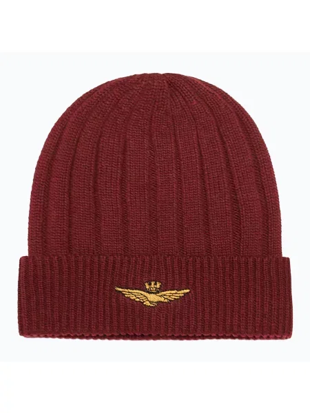 Мъжка зимна шапка Czapka Aeronautica Militare bordeaux