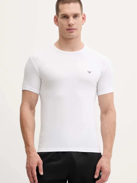 Kratka majica Emporio Armani Underwear bela