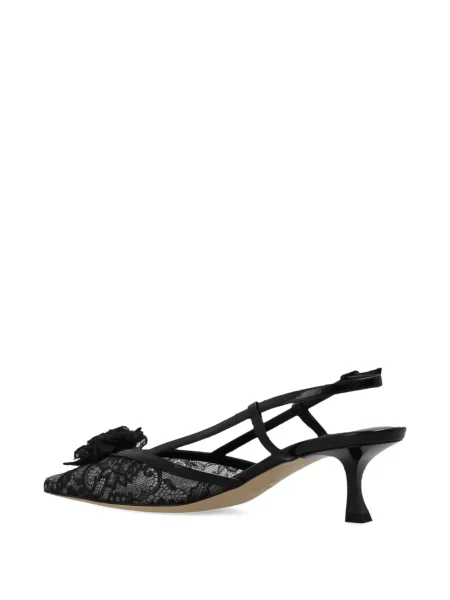 Pantofi cu toc Jimmy Choo slingback negru