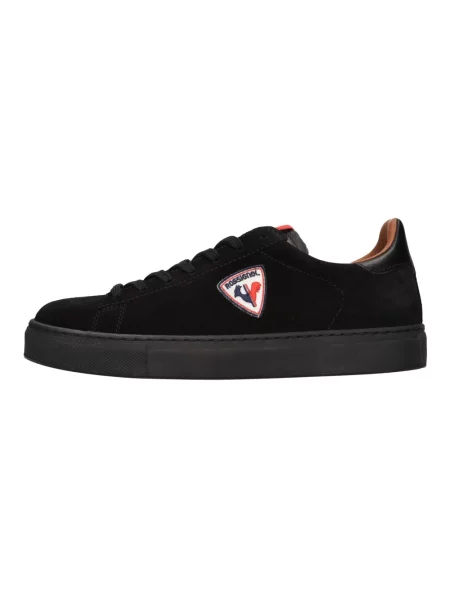 Sneakersy Rossignol zamszowe czarne