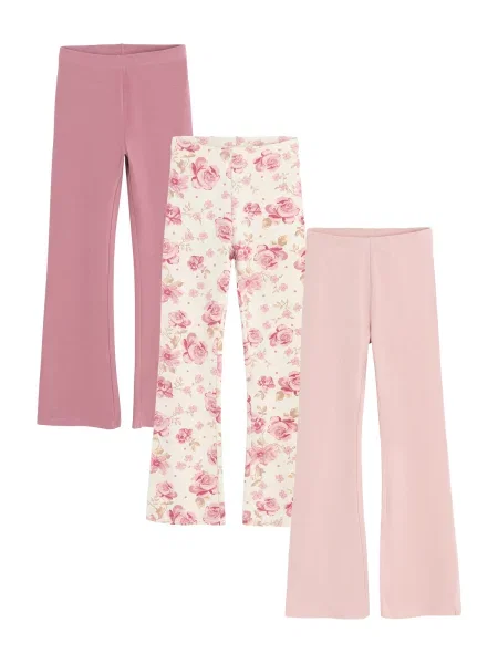 COOL CLUB by SMYK Pantaloni roz / roz pal / natural alb
