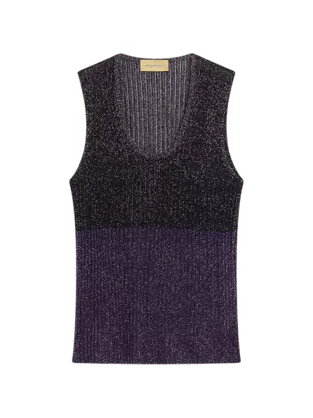 Top Momoni tricotate violet