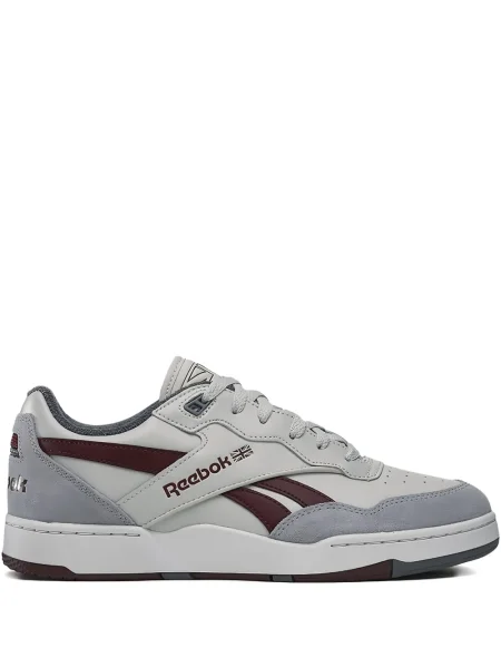Sneakerși Reebok din piele gri