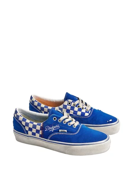 Sneakerși Vans Era în carouri clasici albastru