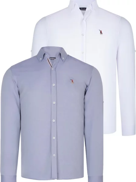 Риза Dewberry бяло