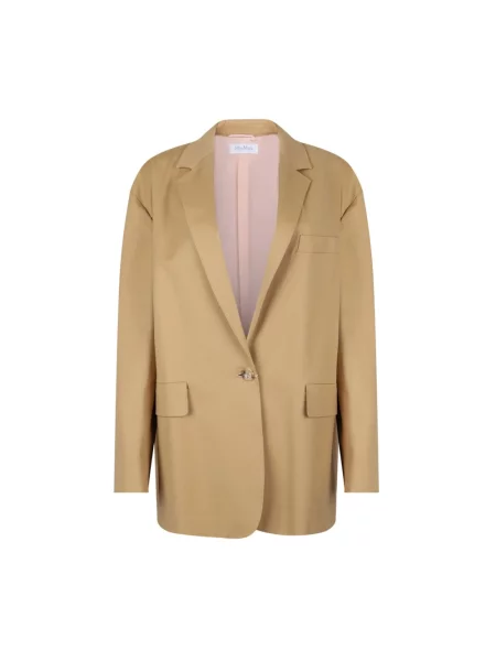 Marynarka Max Mara płócienna żółta