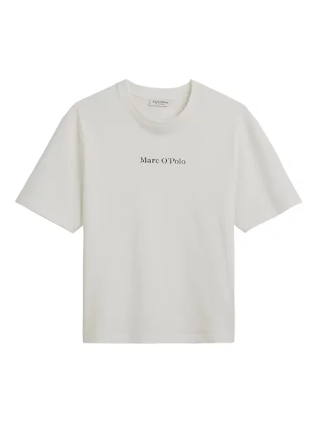 Tricou Marc O'polo cu imagine alb