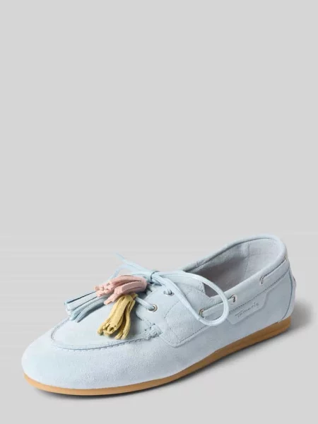 Loafersy z naturalnej skóry bydlęcej Tamaris