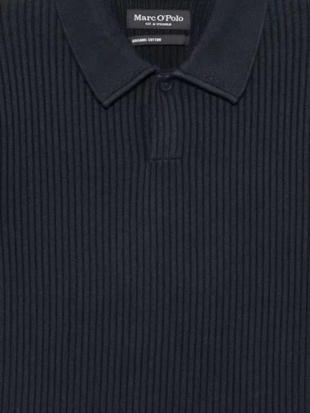 Πλεκτό polo Marc O'polo μπλε