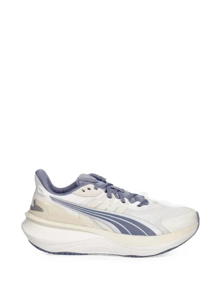 Sneakerși Puma plasă alb
