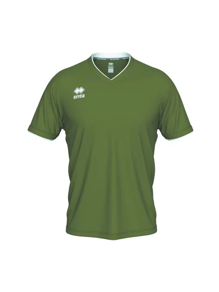 T-Shirt Errea Leonard Maglia Mc Ad Dorośli biała