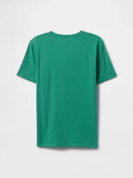 Gap Majica Regular Fit zelena