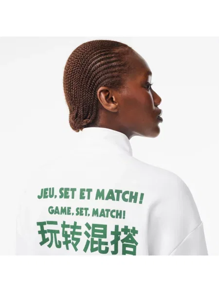 Lacoste Bluza biały