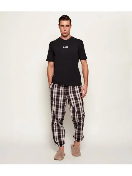 Pijamale Boss Black negru