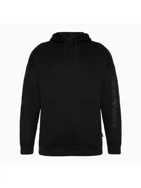 Bluza Emporio Armani Train Logo Series Embroidery Coft black czarna