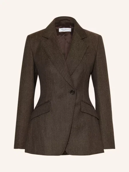 Max Mara Blejzr Neutro / hnědá černá