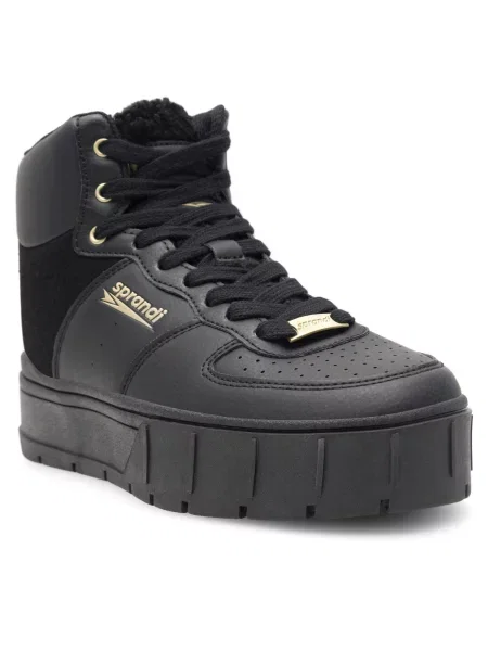 Sprandi Sneakersy COZY HIGH černá