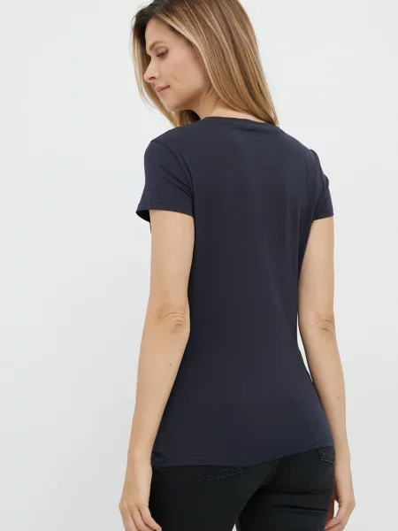 Armani Exchange t-shirt granatowa