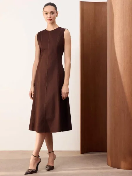 Trendyol Rochie maro