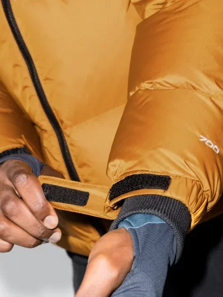 Geacă cu puf The North Face galben