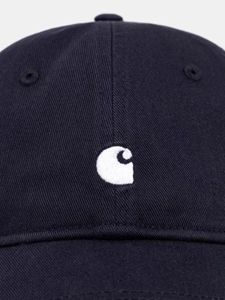 Κασκέτο Carhartt Wip με αυτόγραφο λευκό