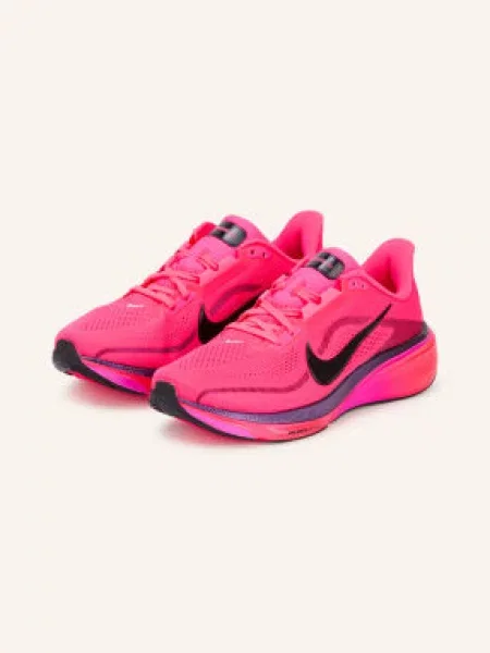 Nike Běžecké Boty Pegasus 42 neonově růžová / tmavě fialová černá