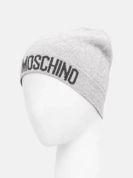 Шапка Moschino серая