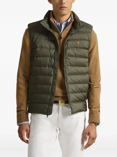 Ριγέ polo Polo Ralph Lauren με κουκούλα με αυτόγραφο λευκό