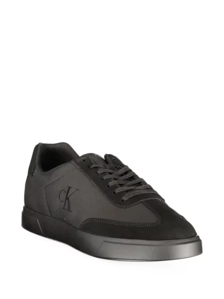 Sneakerși Calvin Klein cu imagine negru